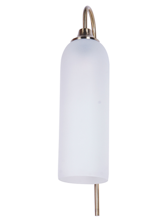 Contemporary Long Frosted Glass Tube Wall Lamp